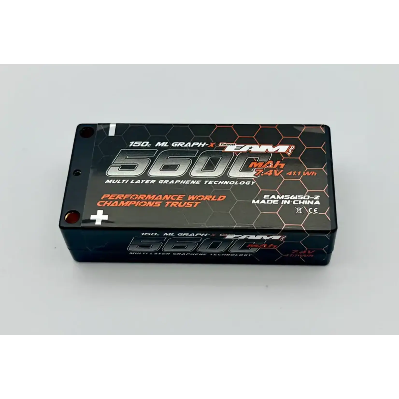 Team EAM EAM-56150-2 Team EAM 5600mah 150c Shorty ML Graph-X Formula Lipo Battery