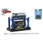 M2 Machines 33000-R22 M2 Machines Auto-Lifts 1960 VW Delivery Van U.S.A. Model  21-08