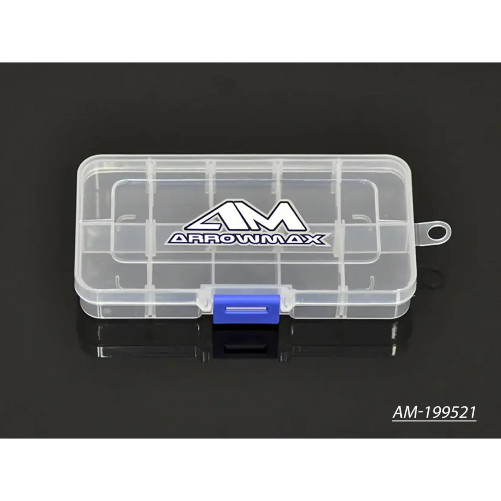 Arrowmax AM-199521 10-Compartment Parts Box (132 x 68 x 22mm)