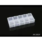 Arrowmax AM-199524 Arrowmax 10-Compartment Parts Box (132 x 58 x 20mm)