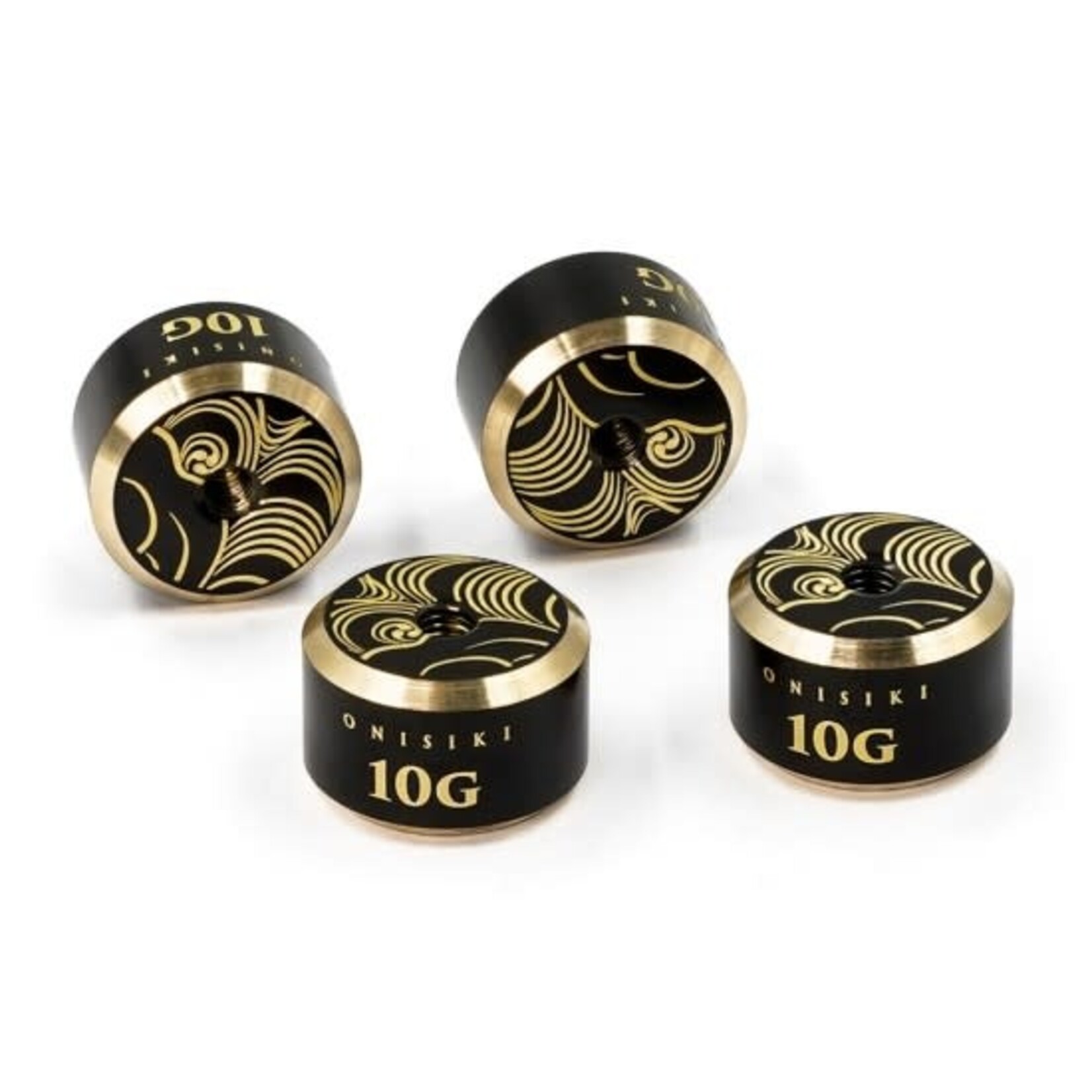 ONI9124 Onisiki Brass Balance Weight 10g 4pcs