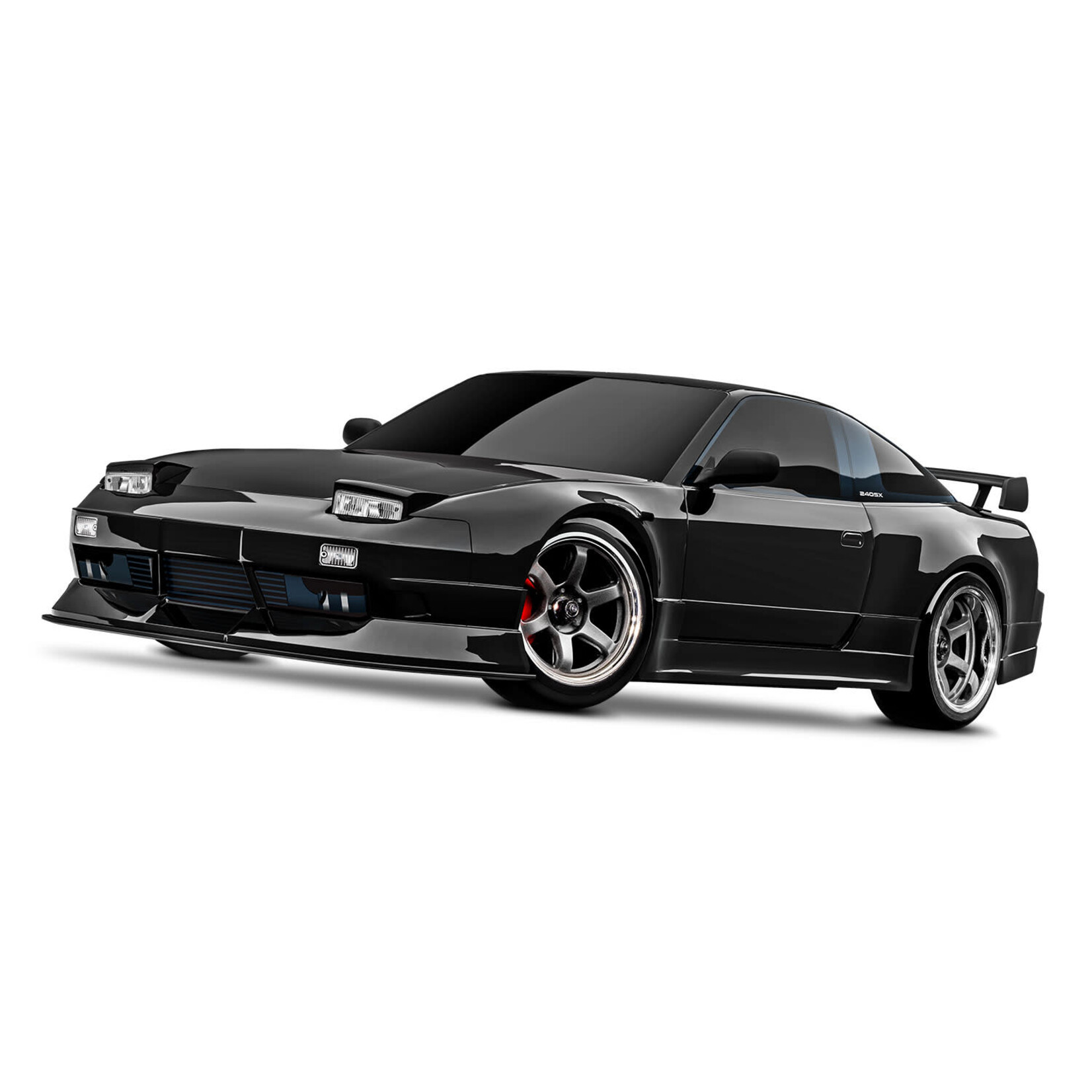 Traxxas TRA105247-4-BLK Traxxas 4-Tec Drift Nissan 240SX Black