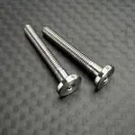 R1 R1900269-22 R1Wurks Low PRofile Upper Shock Mount Screw, TI 22mm