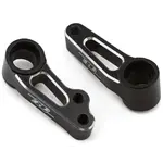 Revolution Design RDRP0740 Revolution Design Team Associated RC10B84 Aluminum Steering Bellcranks (Black) (2)