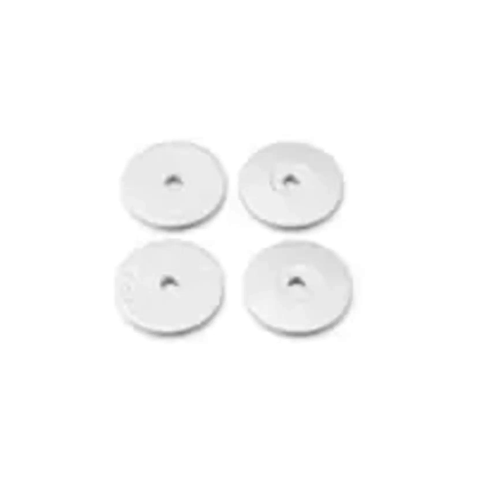 Tekno RC TKR6130 Tekno RC Flat/Tapered Shock Pistons (4) (Blank)