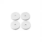 Tekno RC TKR6131 Tekno RC Flat/Flat Shock Pistons (4) (Blank)