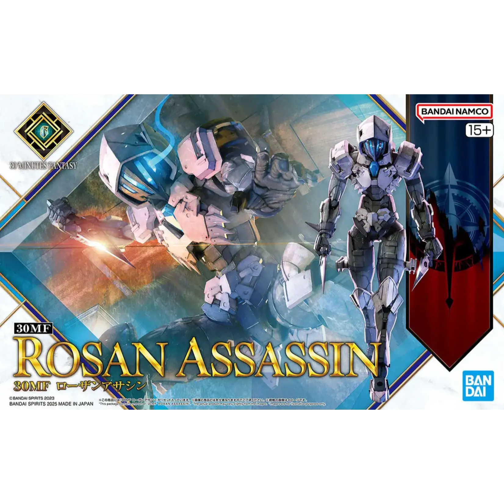 Bandai BAN2773784 Bandai 30MF Rosan Assassin "30 Minute Fantasy"