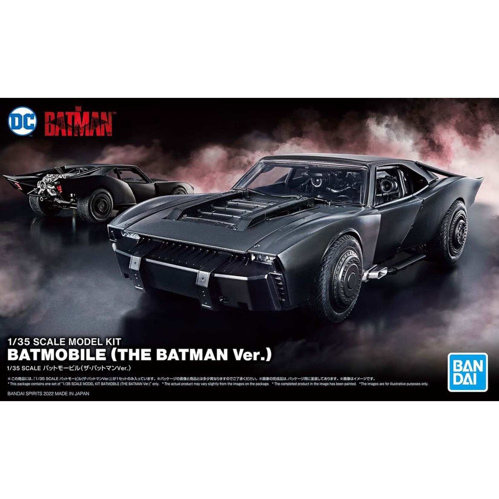 Bandai BAS2569336 Bandai 1/35 Batmobile (The Batman Ver.) Plastic Model Kit