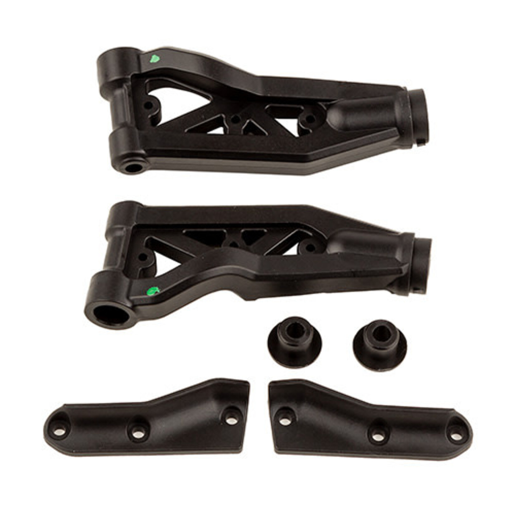 Team Associated ASC81637 Team Associated RC8B4 Front Upper Suspension Arms (Soft)