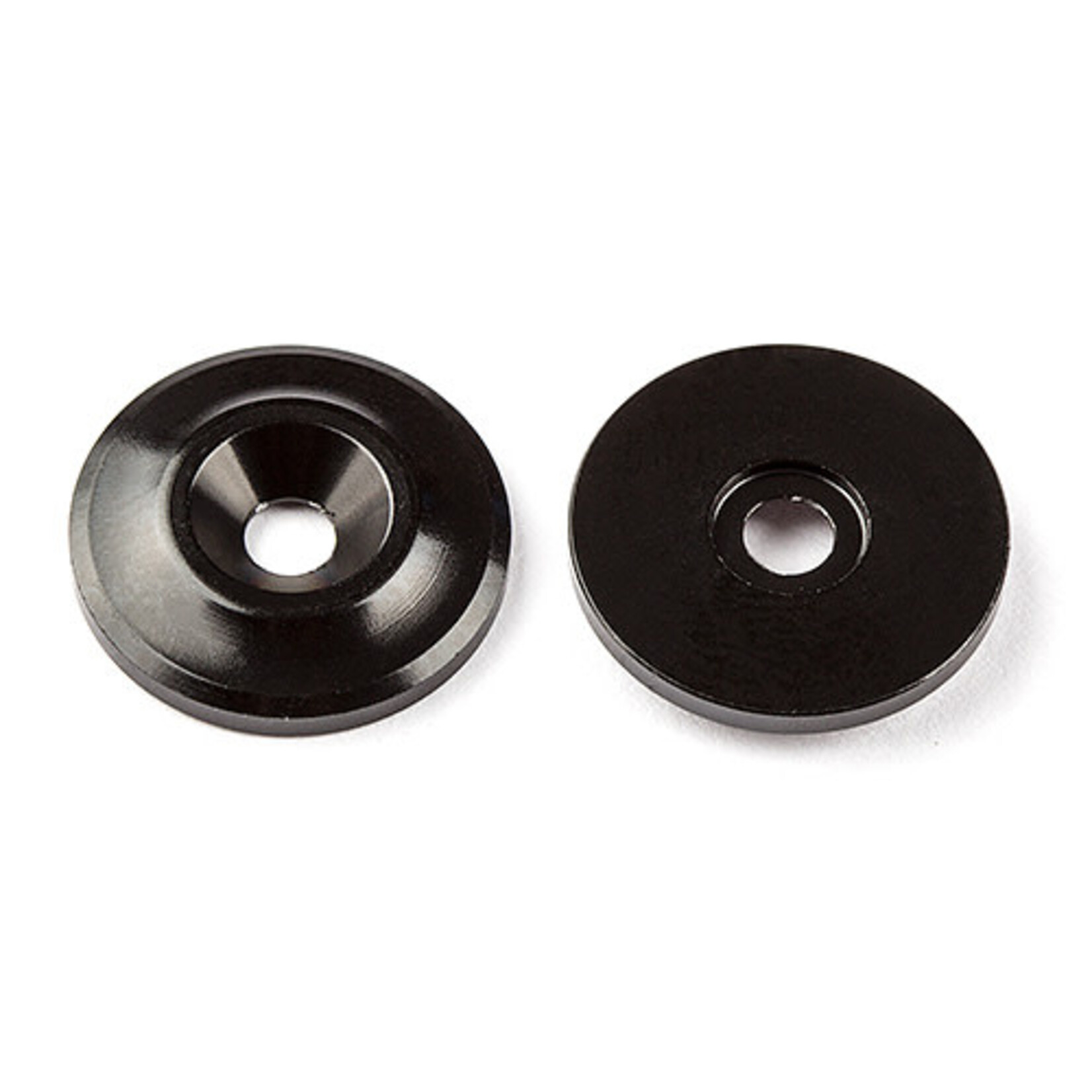 Team Associated ASC92100 Associated Factory Team Aluminum Wing Buttons (Black)