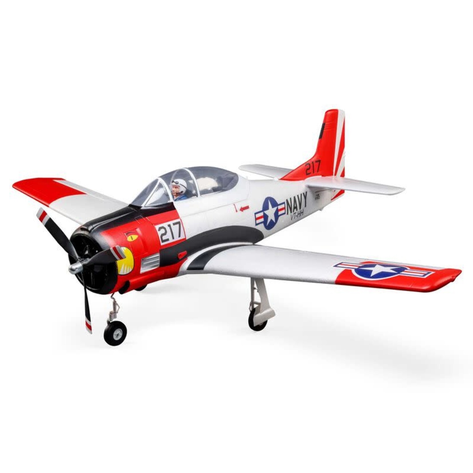 E-Flite EFL18350 E-flite T-28 Trojan 1.2m BNF Basic  with Smart EFL18350