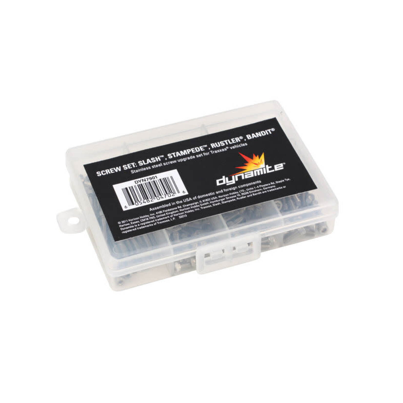 Dynamite DYN7901 Dynamite Screw Set: Slash, Stampede, Rustler, Bandit