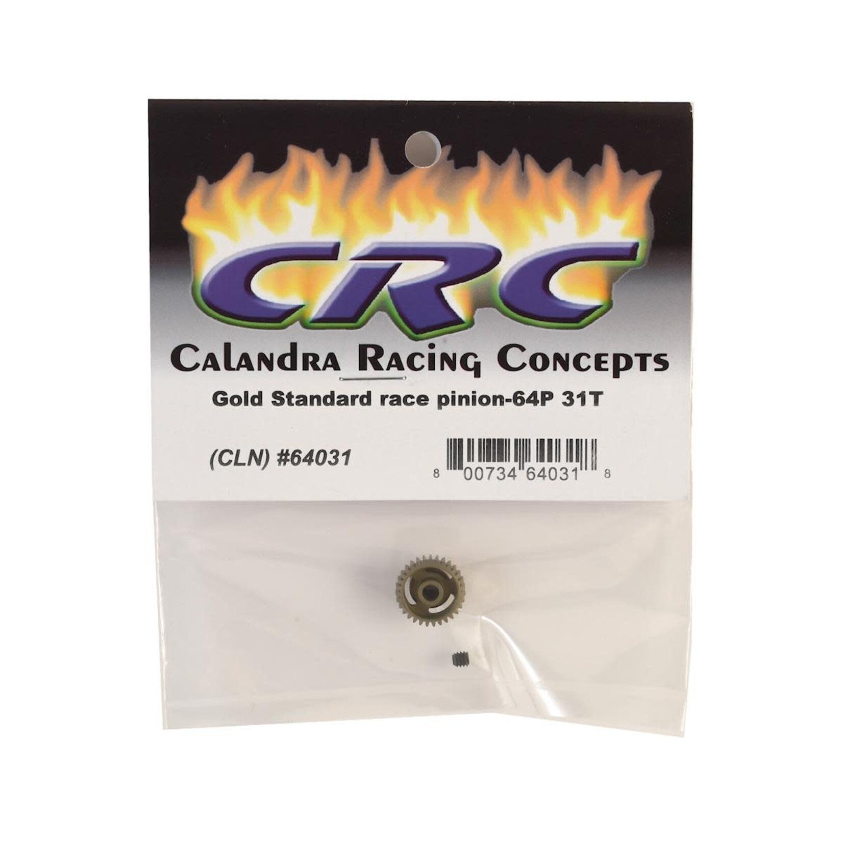 CRC CLN64031 CRC "Gold Standard" 64P Aluminum Pinion Gear (31T)