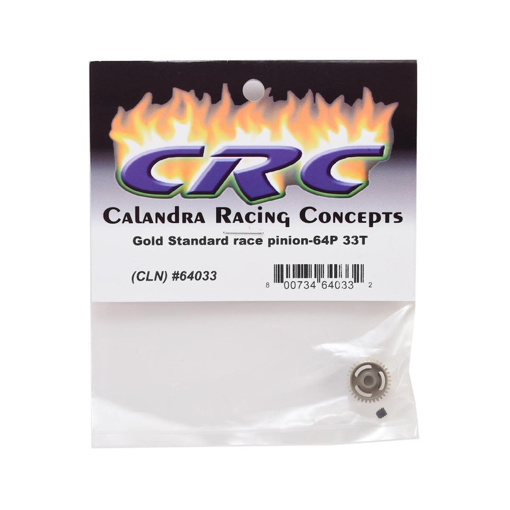 CLN CLN64033 CRC "Gold Standard" 64P Aluminum Pinion Gear (33T)