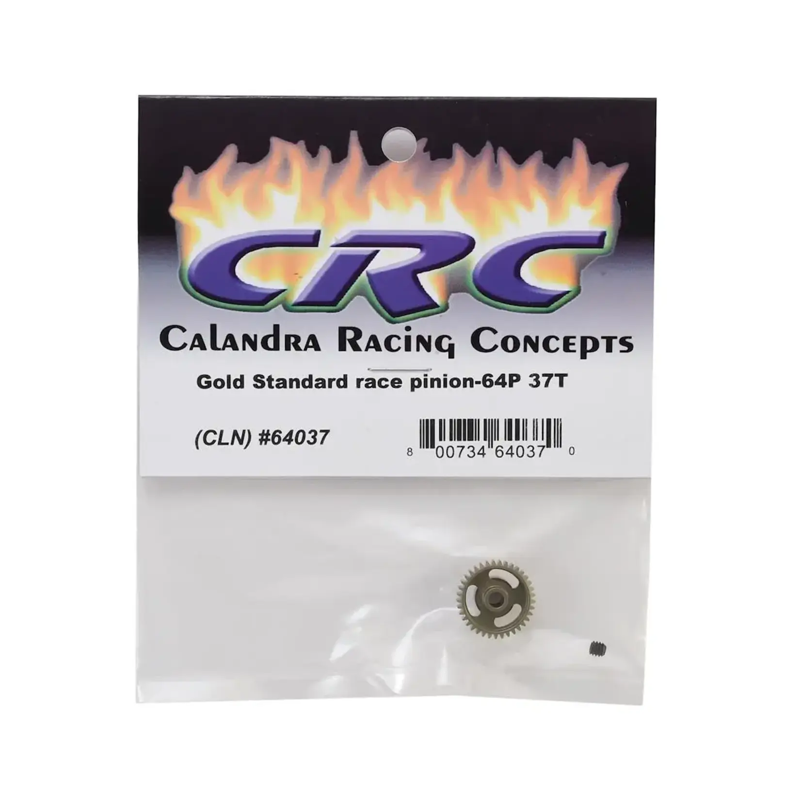 CRC CLN64037 CRC "Gold Standard" 64P Aluminum Pinion Gear (37T)