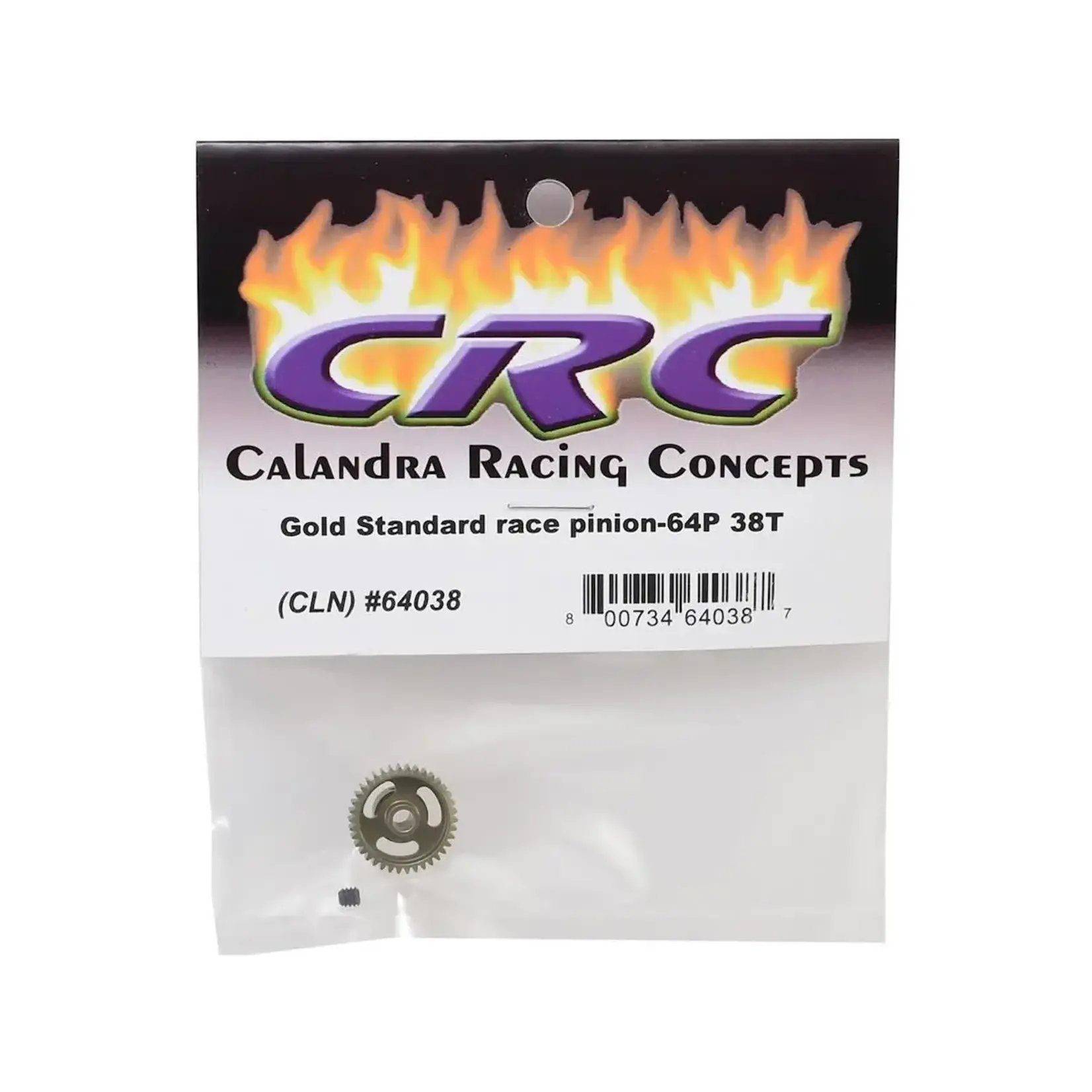 CRC CLN64038 CRC "Gold Standard" 64P Aluminum Pinion Gear (38T)