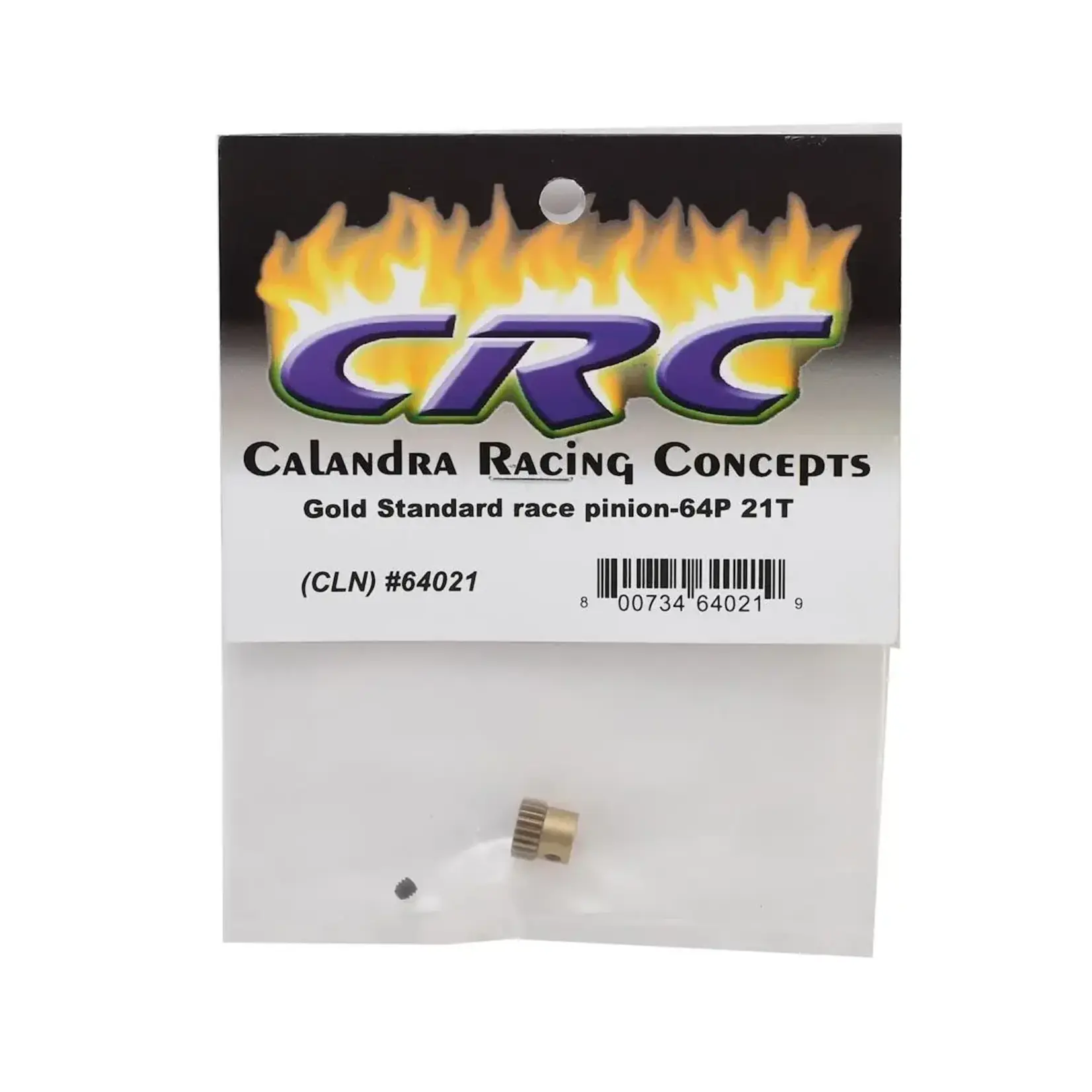 CRC CLN64021 CRC "Gold Standard" 64P Aluminum Pinion Gear (21T)