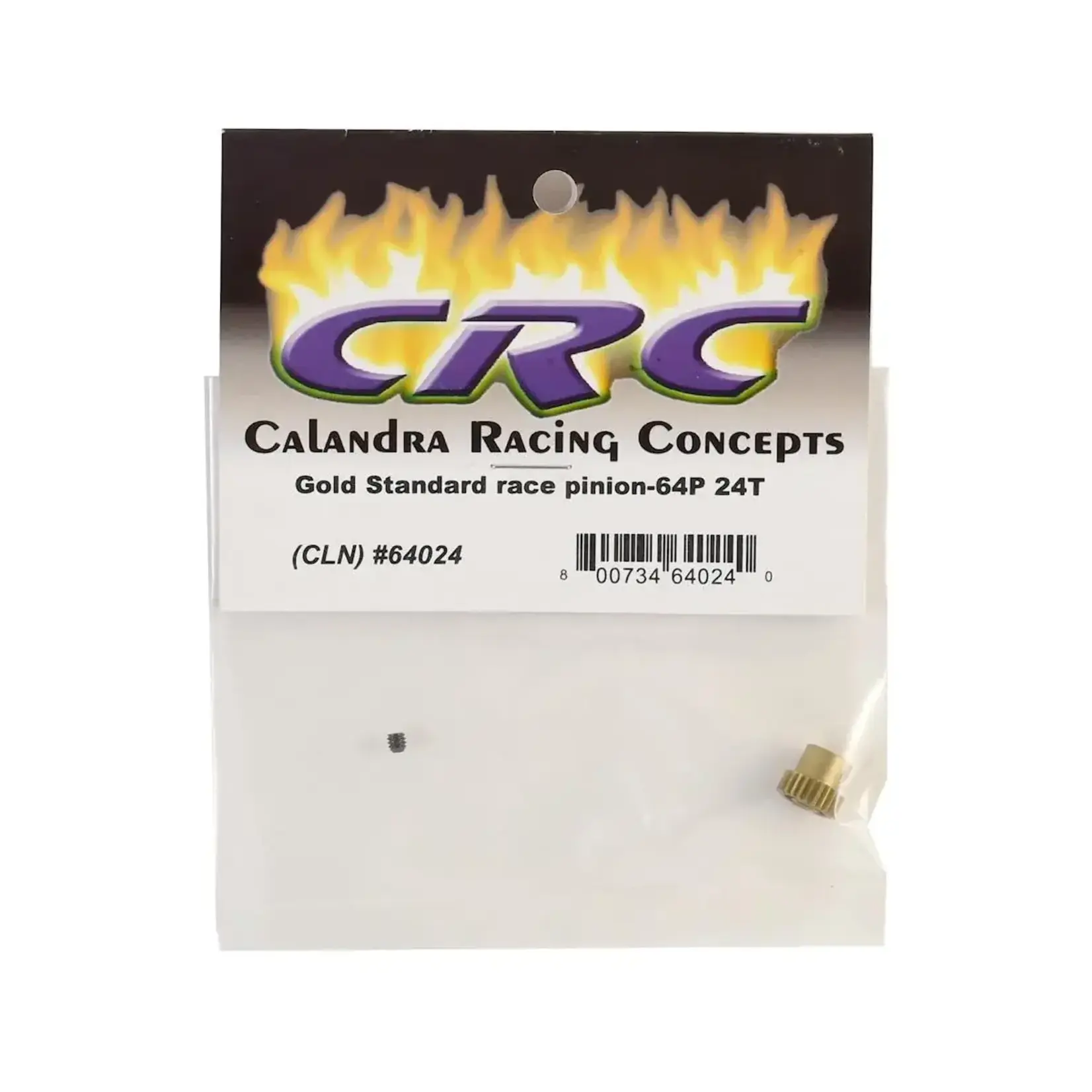 CRC CLN64024 CRC "Gold Standard" 64P Aluminum Pinion Gear (24T)