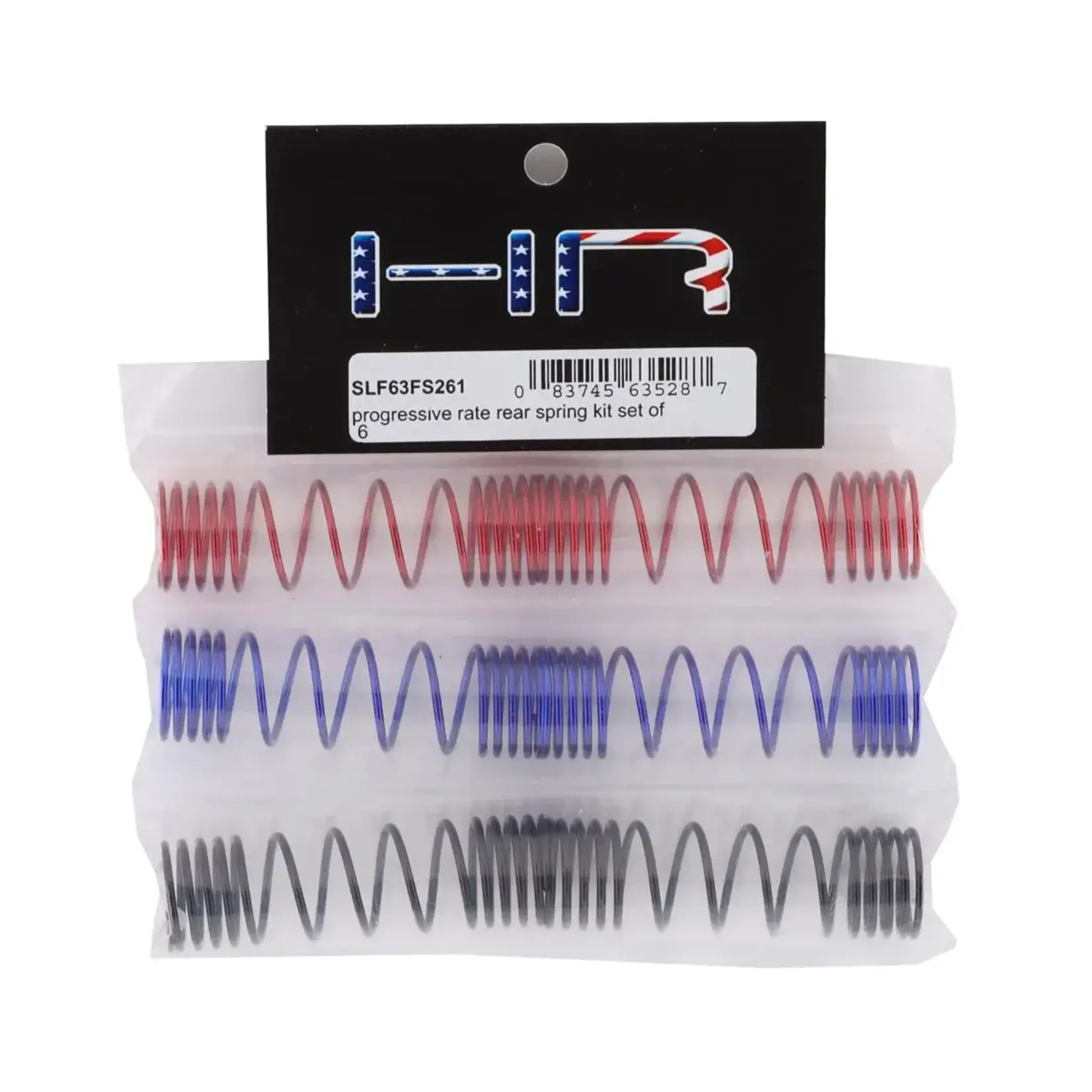 Hot Racing HRASLF63FS261 Hot Racing Progressive Rate Rear Spring Set for Traxxas Slash 4x4