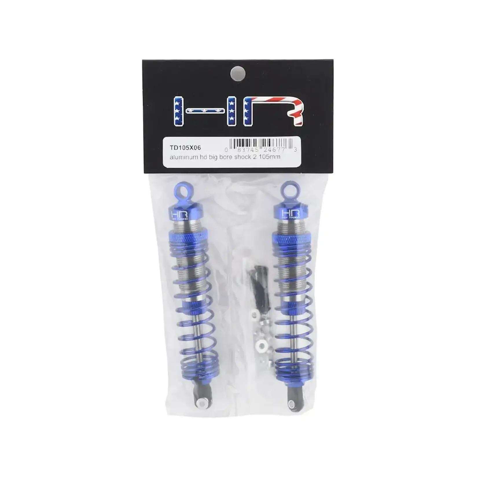 Hot Racing HRATD105X06 Hot Racing 105mm Aluminum Heavy Duty Big Bore Shocks (2)