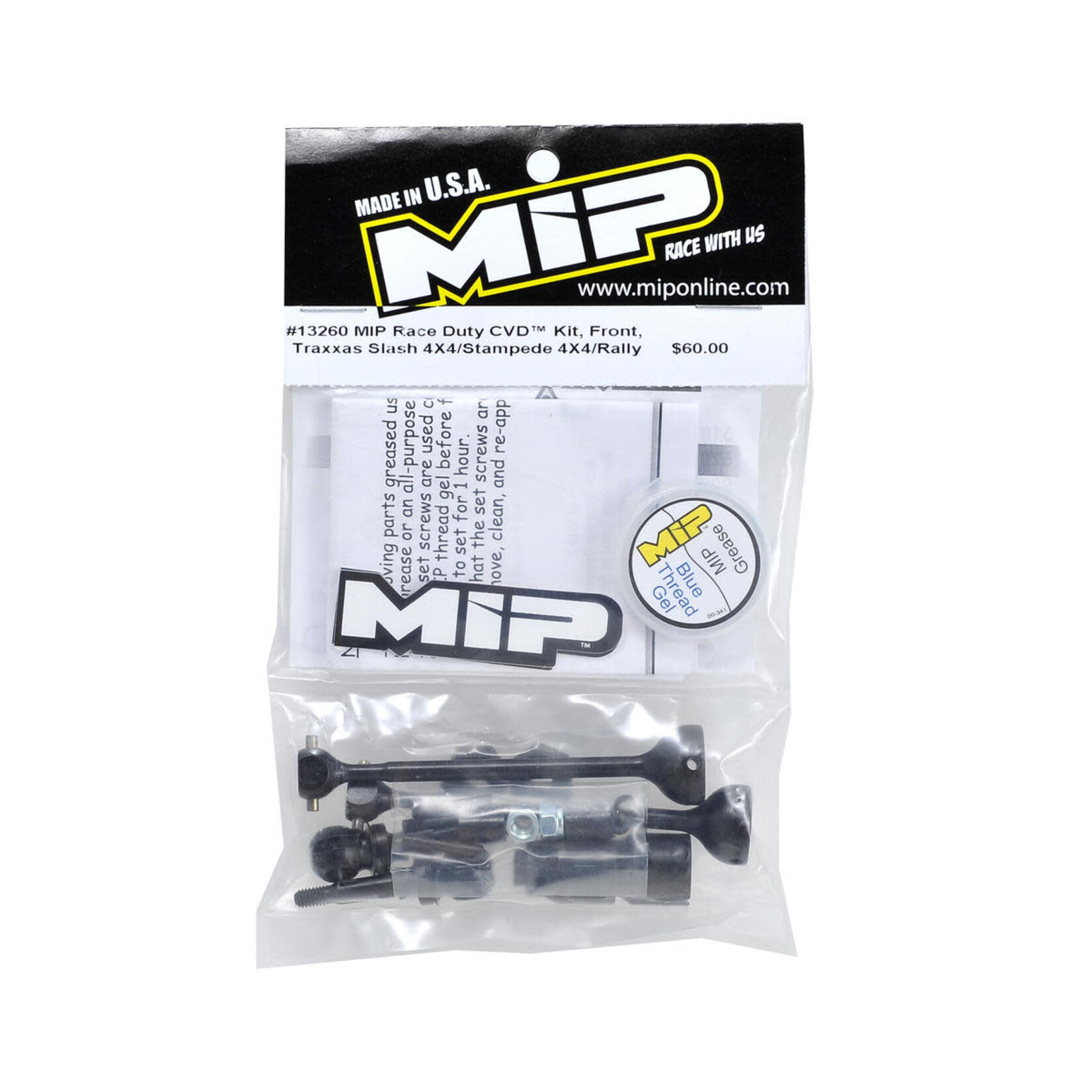 MIP MIP13260 MIP Steel Slash 4x4 "Race Duty" Front CVD Kit