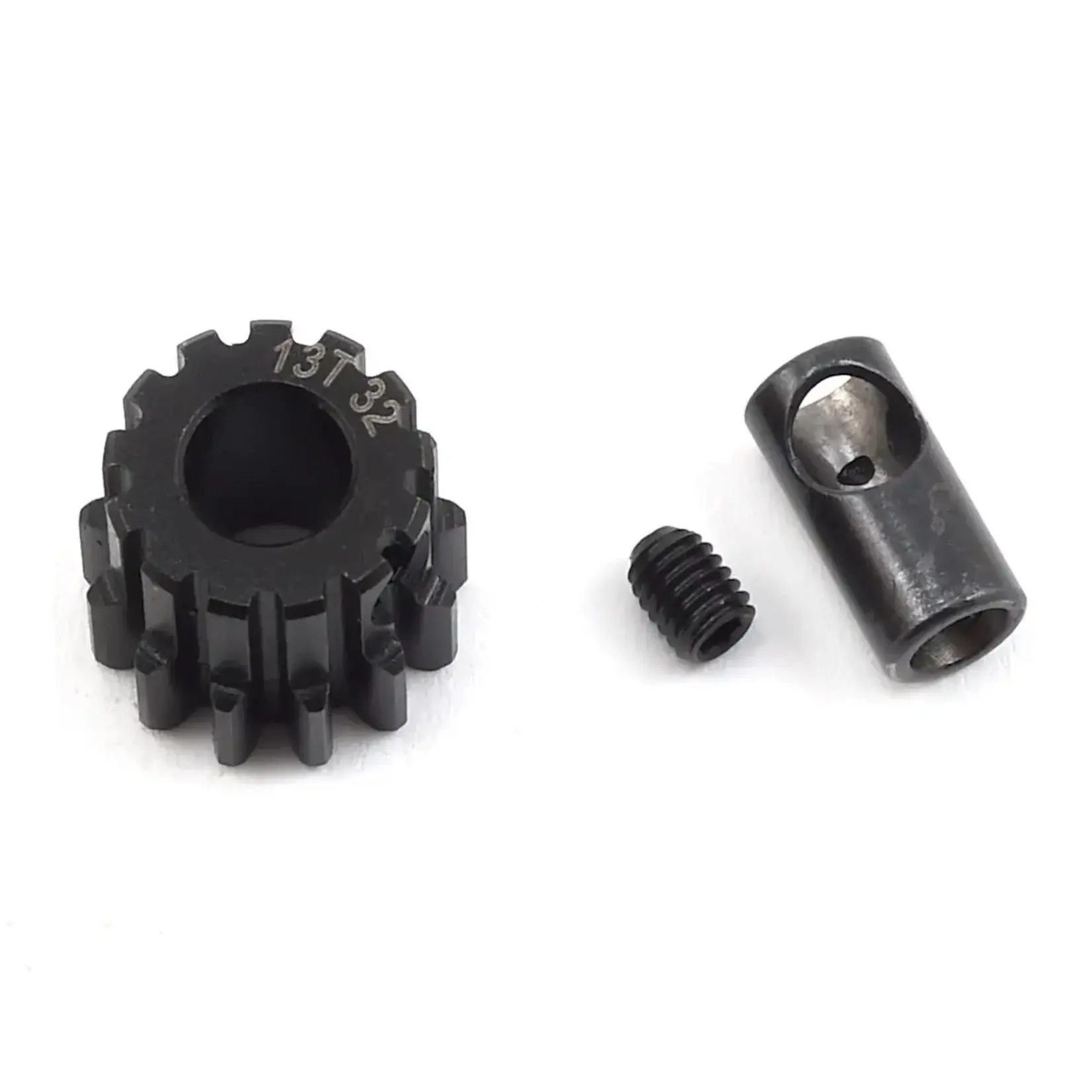 ProTek RC PTK-8056 ProTek Steel 32P Pinion Gear w/3.17mm Reducer Sleeve (Mod .8) (5mm Bore) (13T)