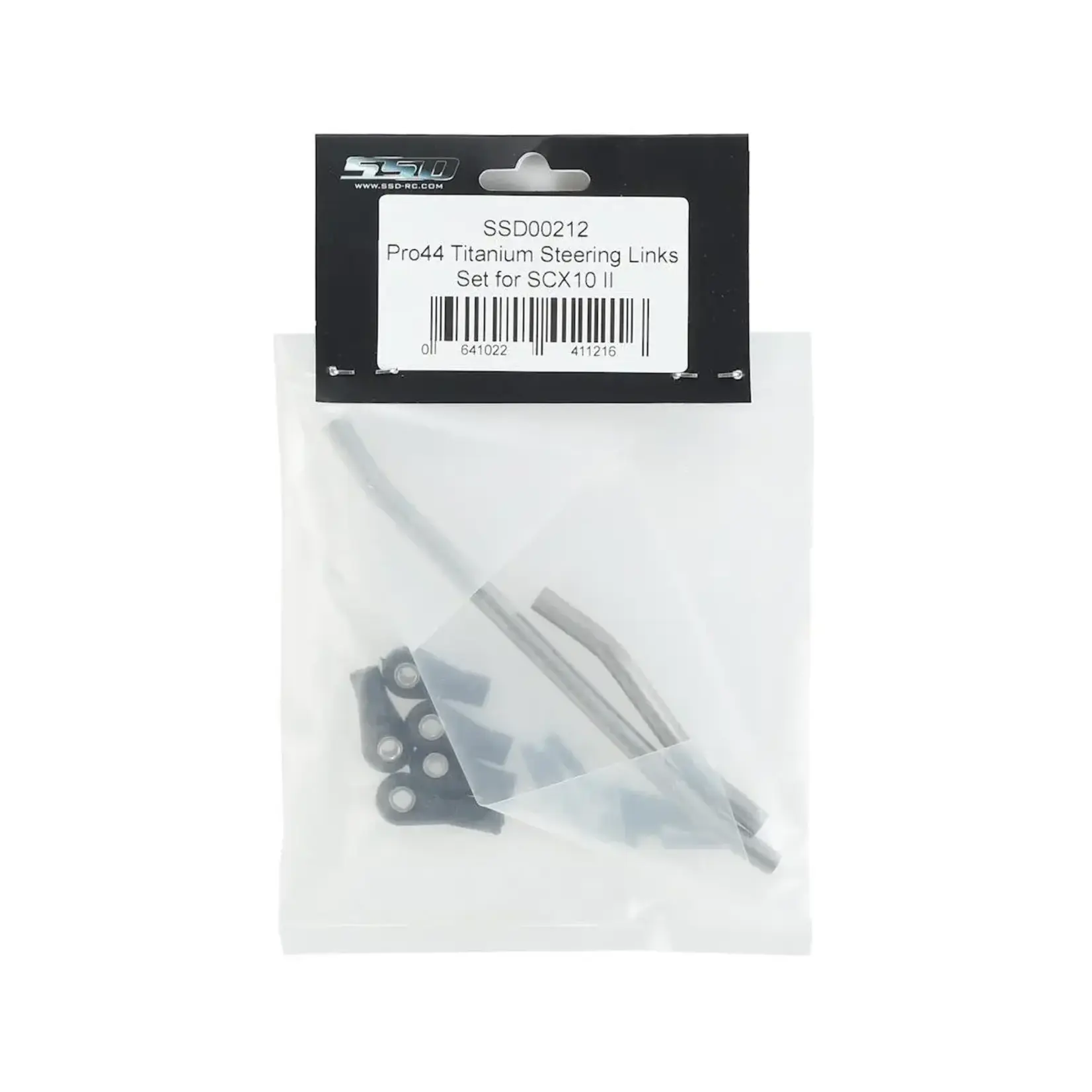 SSD SSD00212 SSD RC SCX10 II Pro44 Titanium Steering Link Set