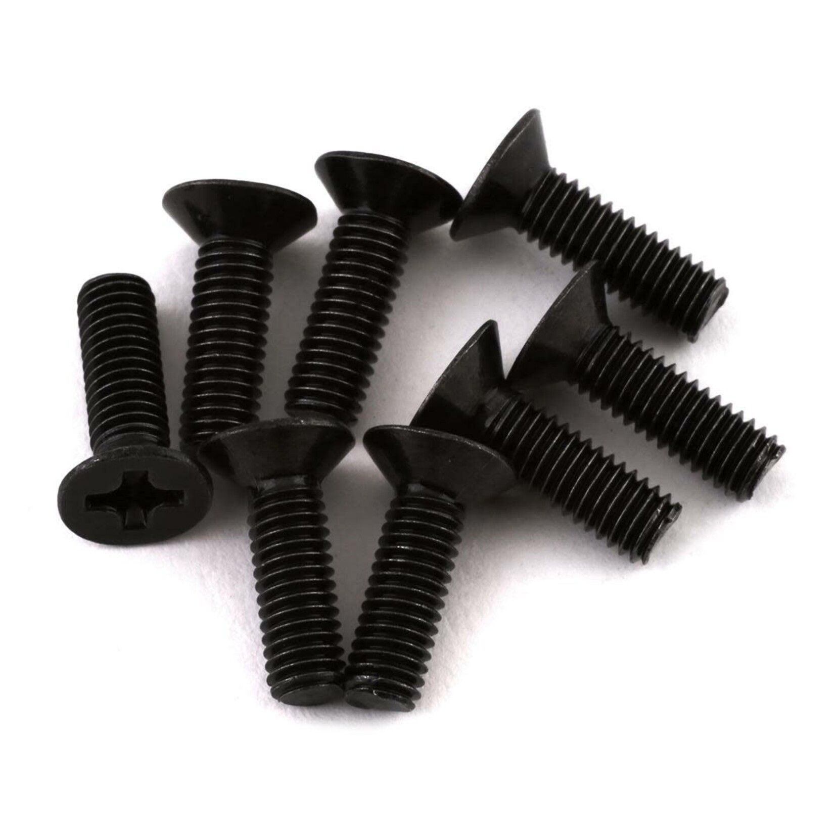 Red Cat RER00307 Redcat 3x10mm Flat Head Phillips Screw (8)