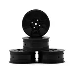 JConcepts JCO3470B JConcepts Pioneer – B84 | B74 | XB4 | L1R | 22X-4, 2.2" 4wd Front Wheel-Black