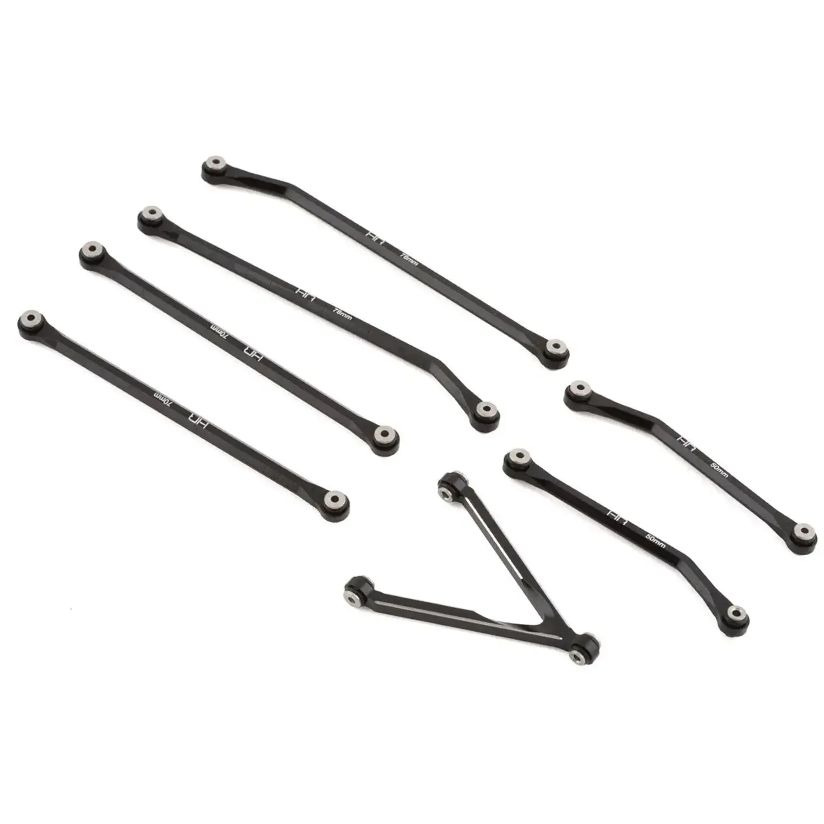 Hot Racing HRASXTF133HG01 Hot Racing Axial SCX24 Aluminum High Clearance Link Set (153.7mm)