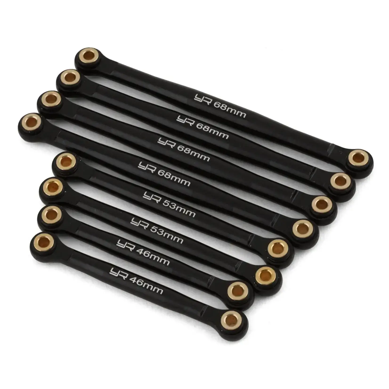 Yeah Racing YEA-TR4M-017BK Yeah Racing Aluminum Suspension Link Set for Traxxas TRX-4M (Black)