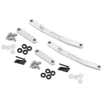 STRC SPTSTA204002S STRC Axial AX24 Aluminum Front & Rear Steering Links (Silver)