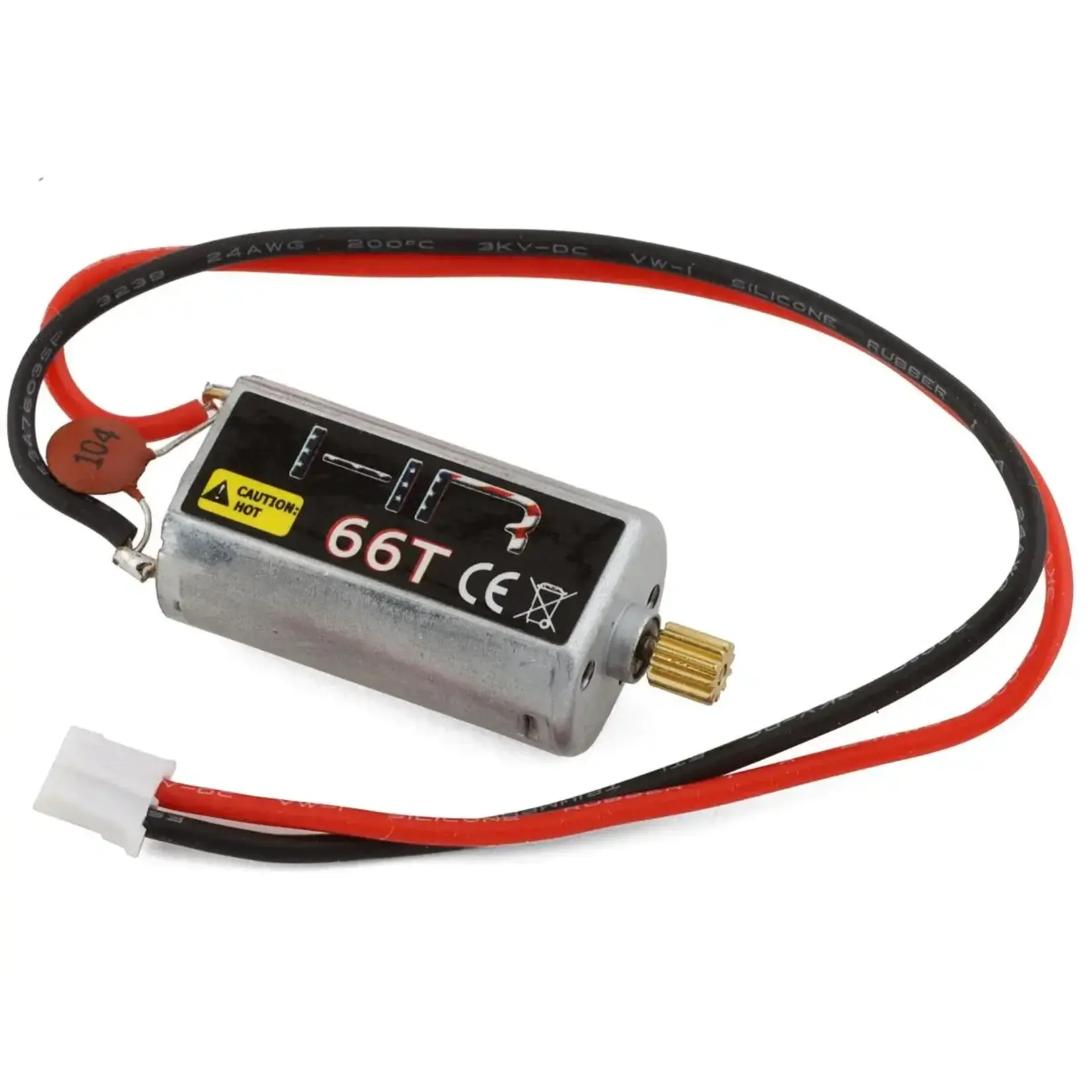 Hot Racing HRASXTF50M11 Hot Racing Axial SCX24 050 High Torque Motor w/Pinion (66T)