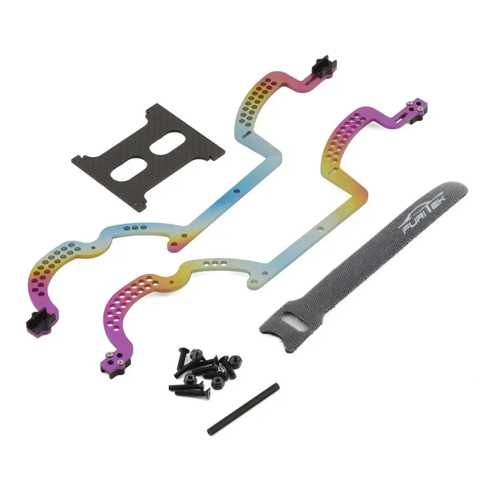 Furitek FTK-FUR-2286 Furitek Grasshopper Frame Kit (Rainbow Titanium) for Traxxas TRX-4M
