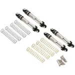 Hot Racing HRASXTF428LTX Hot Racing Axial SCX24 Aluminum Threaded Long Travel Oil Shocks (4)