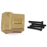 Hot Racing HRATRXM12CH Hot Racing Brass Differential Cover for Traxxas TRX-4M (Gold) (20g)