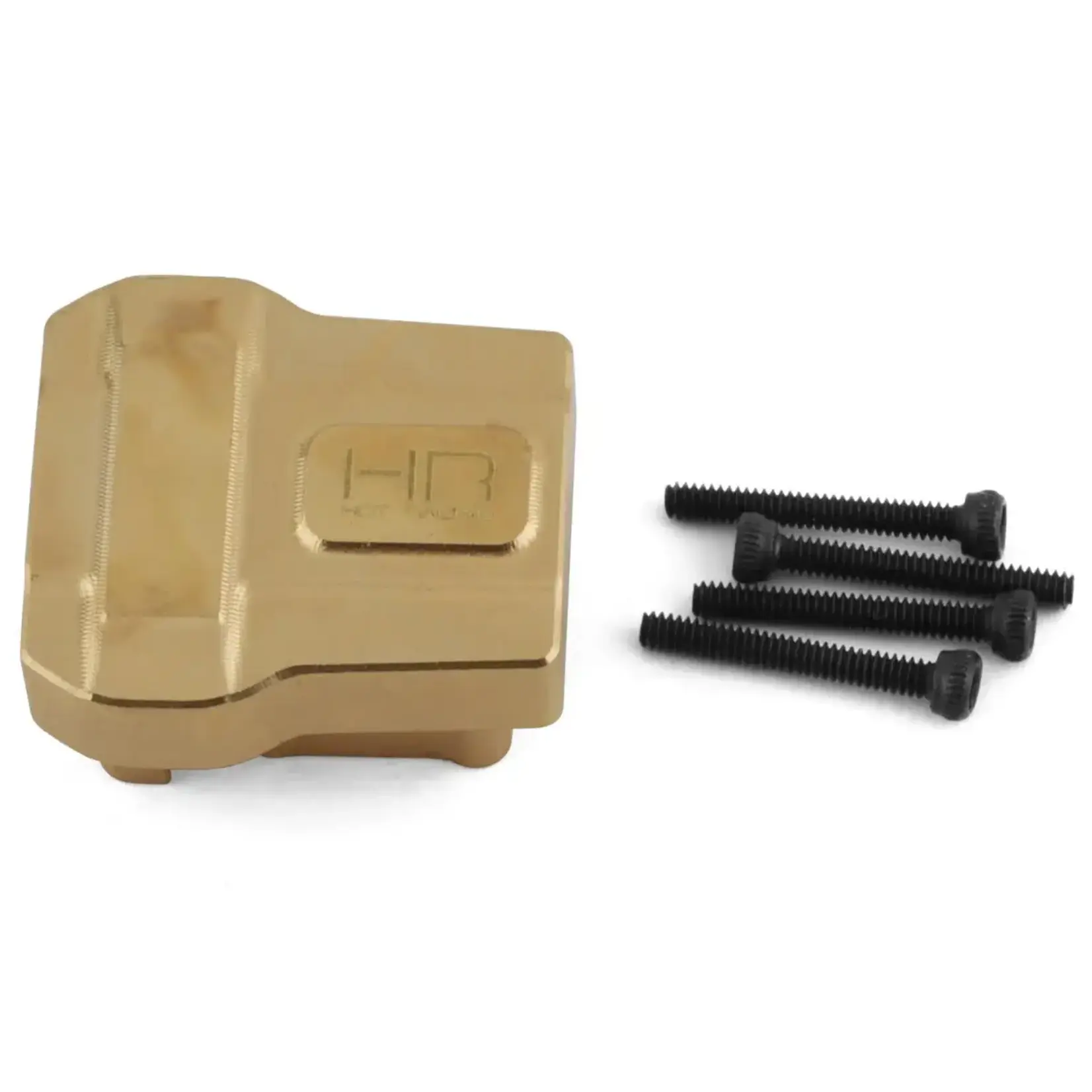 Hot Racing HRATRXM12CH Hot Racing Brass Differential Cover for Traxxas TRX-4M (Gold) (20g)