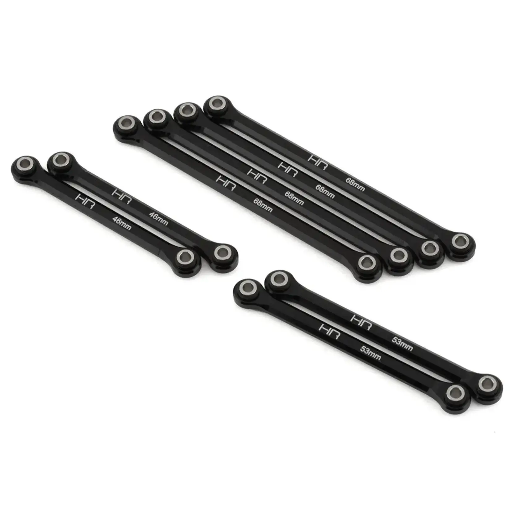 Hot Racing HRATRXM155A Hot Racing Aluminum Link Set for Traxxas TRX-4M (Black) (155mm)