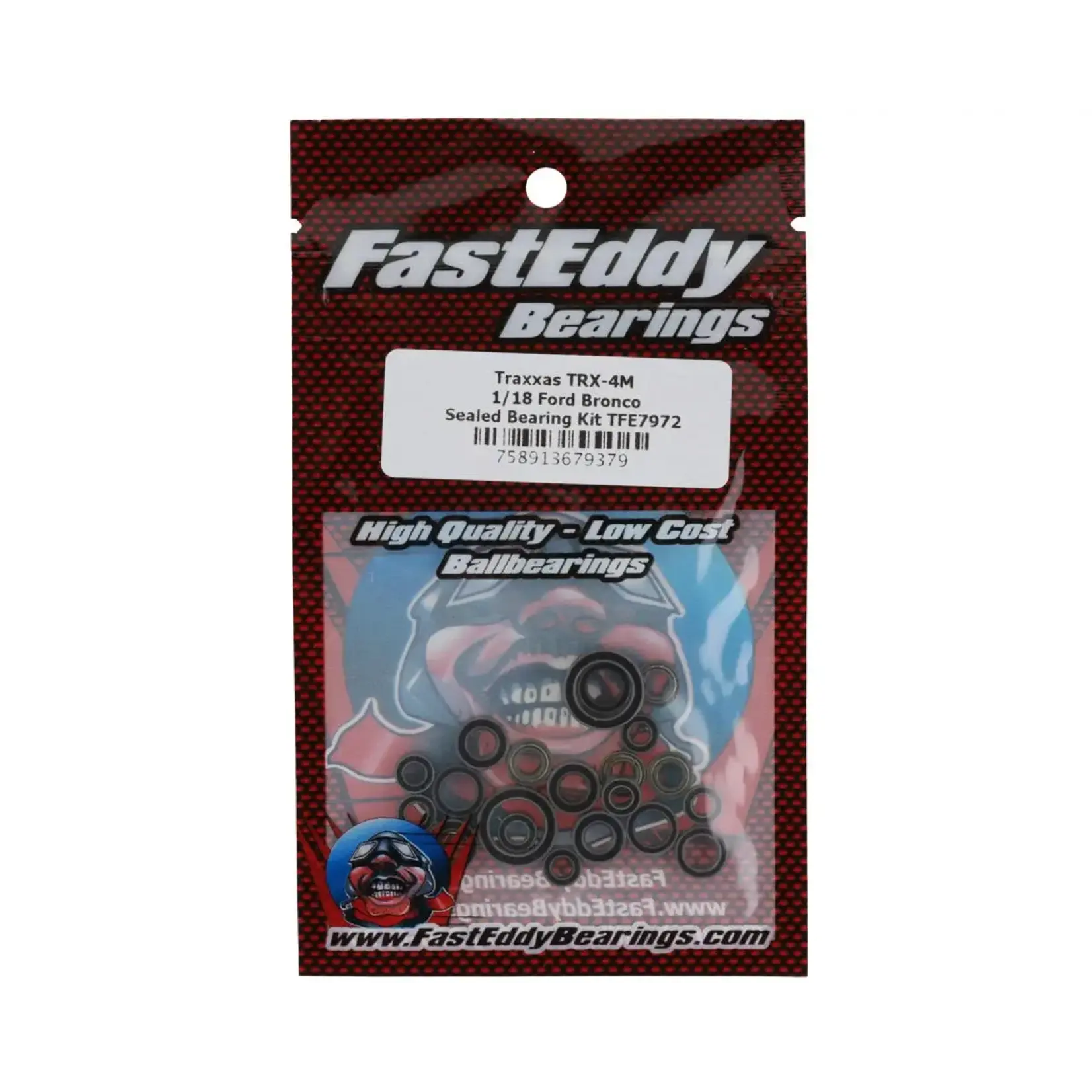 Fast Eddy TFE7972 FastEddy Bearing Kit for Traxxas TRX-4M Ford Bronco