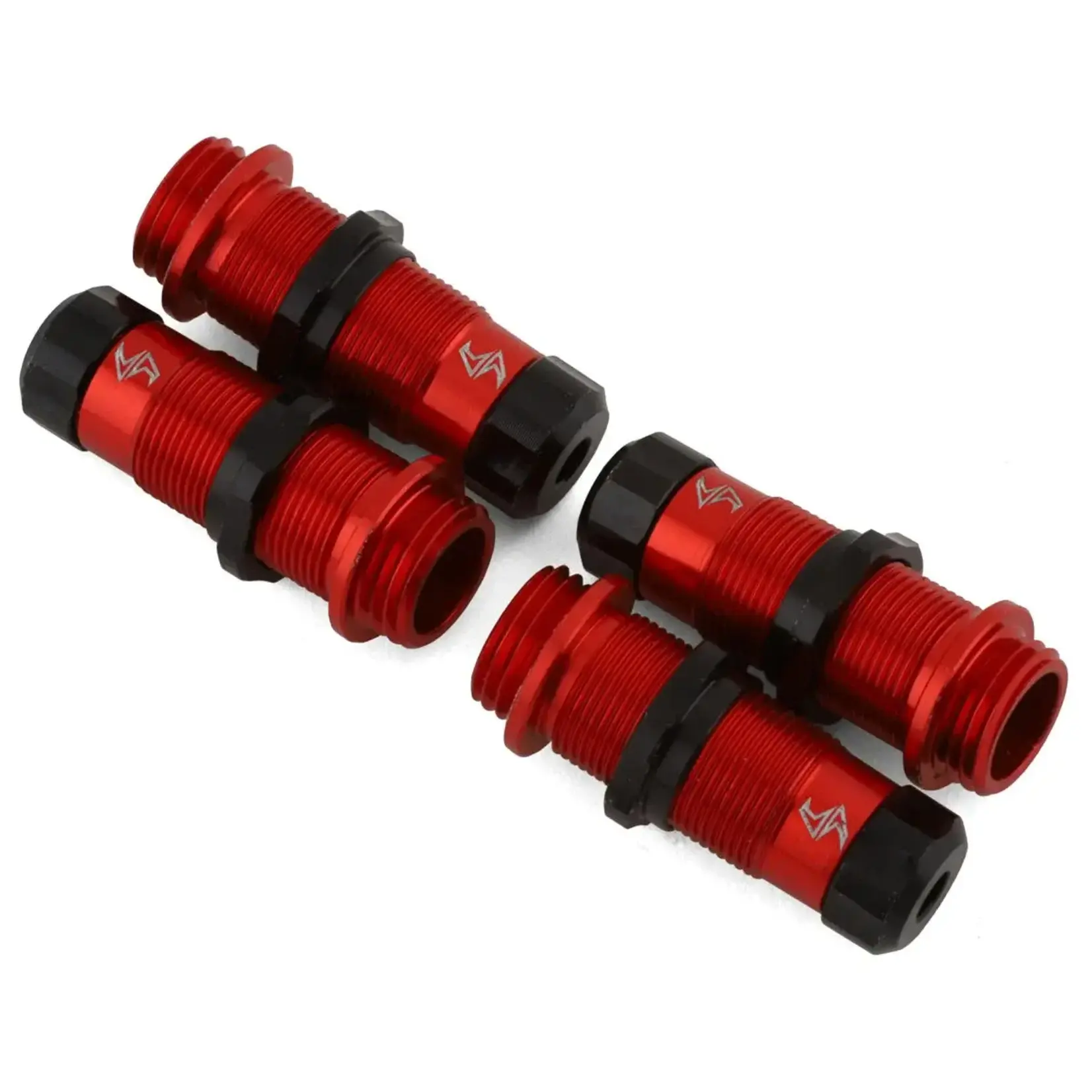 Samix SAMTRX4M-6040-RD Samix Aluminum Threaded Shock Bodies for Traxxas TRX-4M (Red) (4)