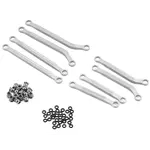 NEXX racing NX-383-S NEXX Racing Aluminum High Clearance Links for Traxxas TRX-4M (Silver)