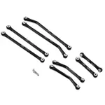 Hot Racing HRASXTF133HFA01 Hot Racing Axial SCX24 Aluminum High Clearance 4 Link Set (133.5mm)