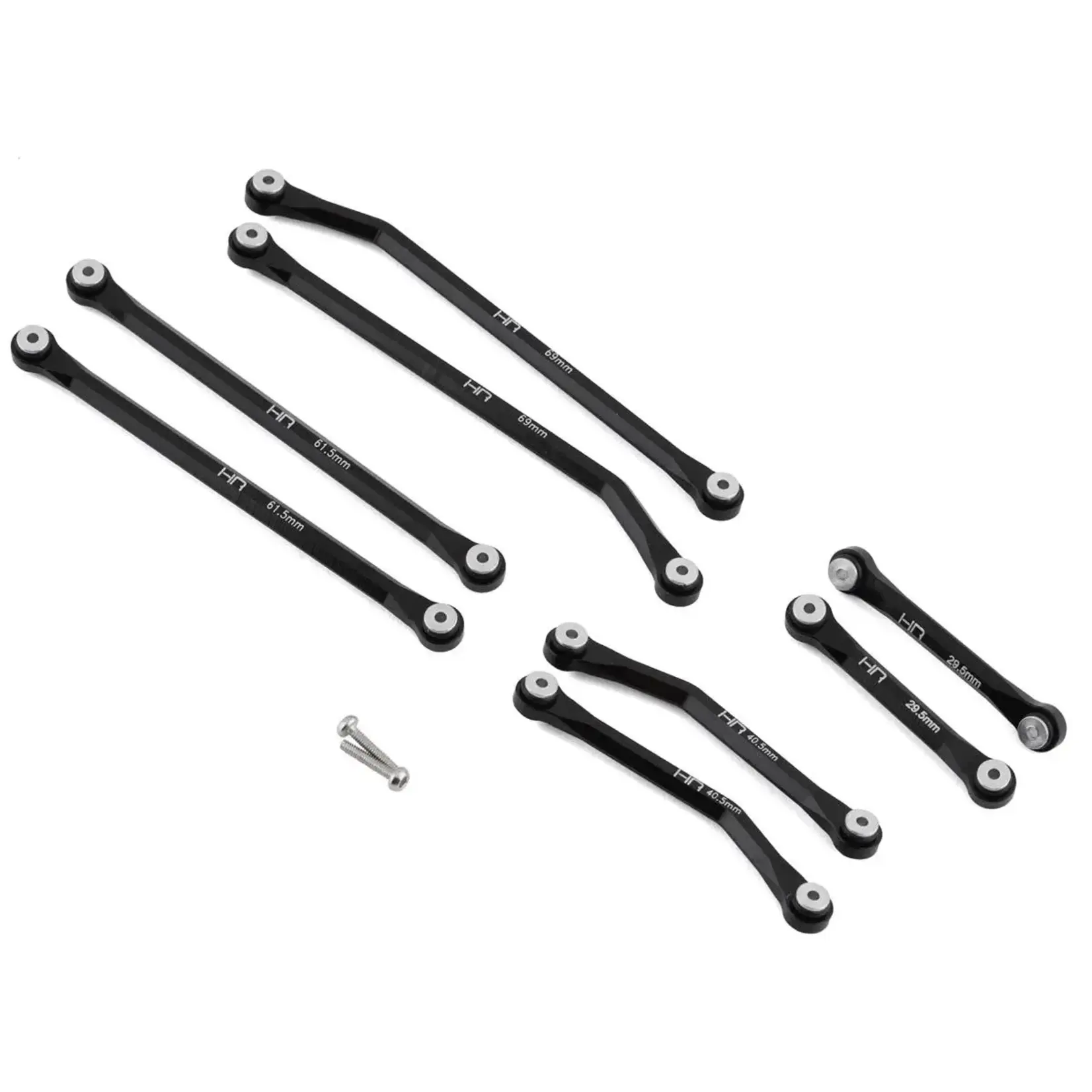 Hot Racing HRASXTF133HFA01 Hot Racing Axial SCX24 Aluminum High Clearance 4 Link Set (133.5mm)