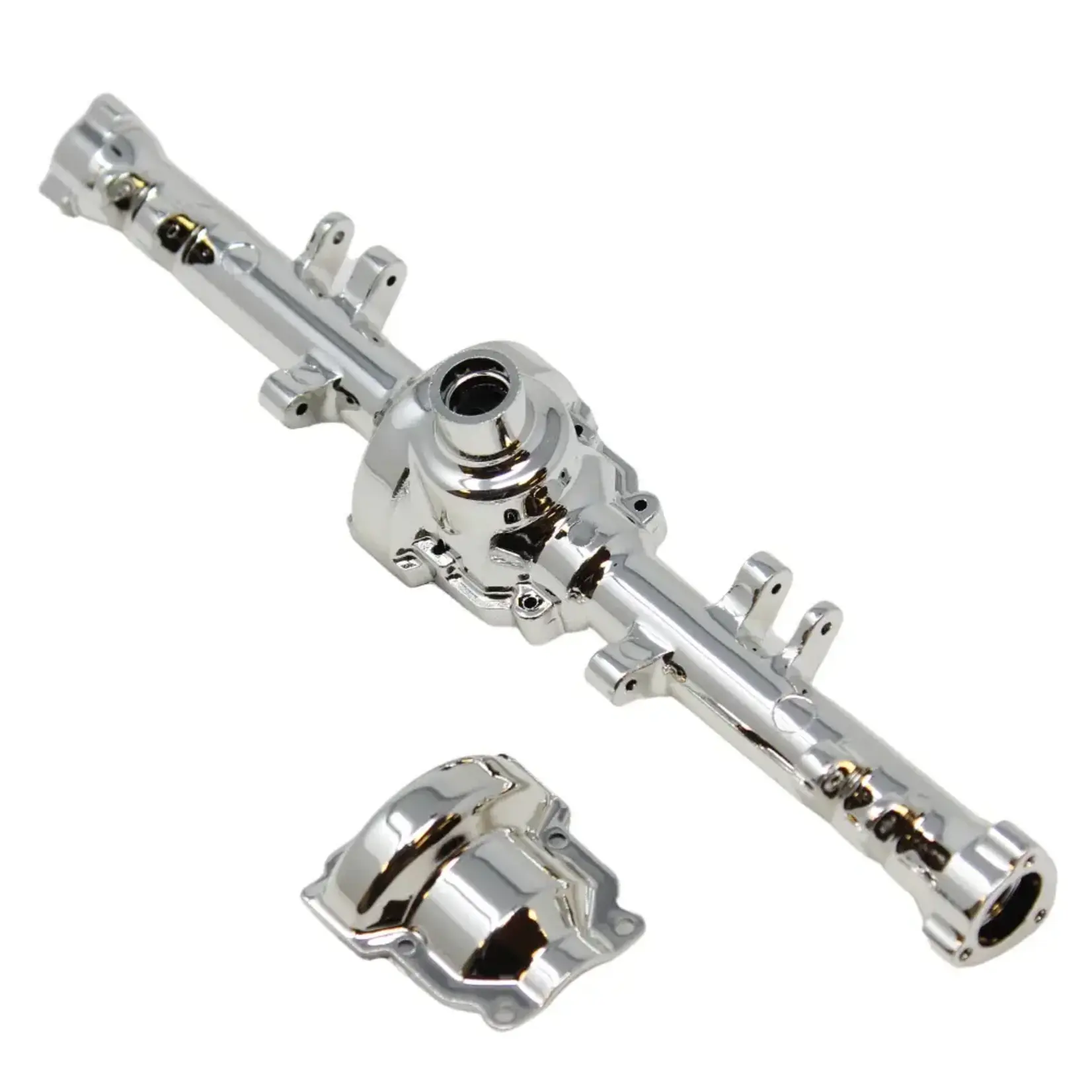Redcat Racing RER14526 Redcat SixtyFour Rear Axle Housing Assembly (Chrome)