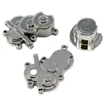Redcat Racing RER14525 Redcat SixtyFour Transmission Case w/Gear Cover (Chrome)