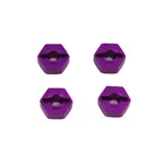 Redcat Racing RER00530 Redcat 02134 Aluminum Wheel Hex (Purples)(12mm)(4pc)