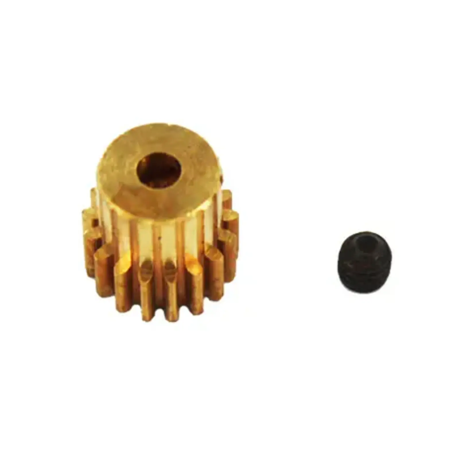 Red Cat RER00799 Redcat 11119 Brass Pinion Gear (17T, .6 mod) (1pc)