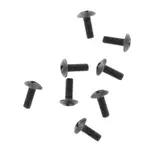 Redcat Racing RER06612 Redcat 98068 3x8mm Button Head Phillips Machine Thread Screws (8pcs)