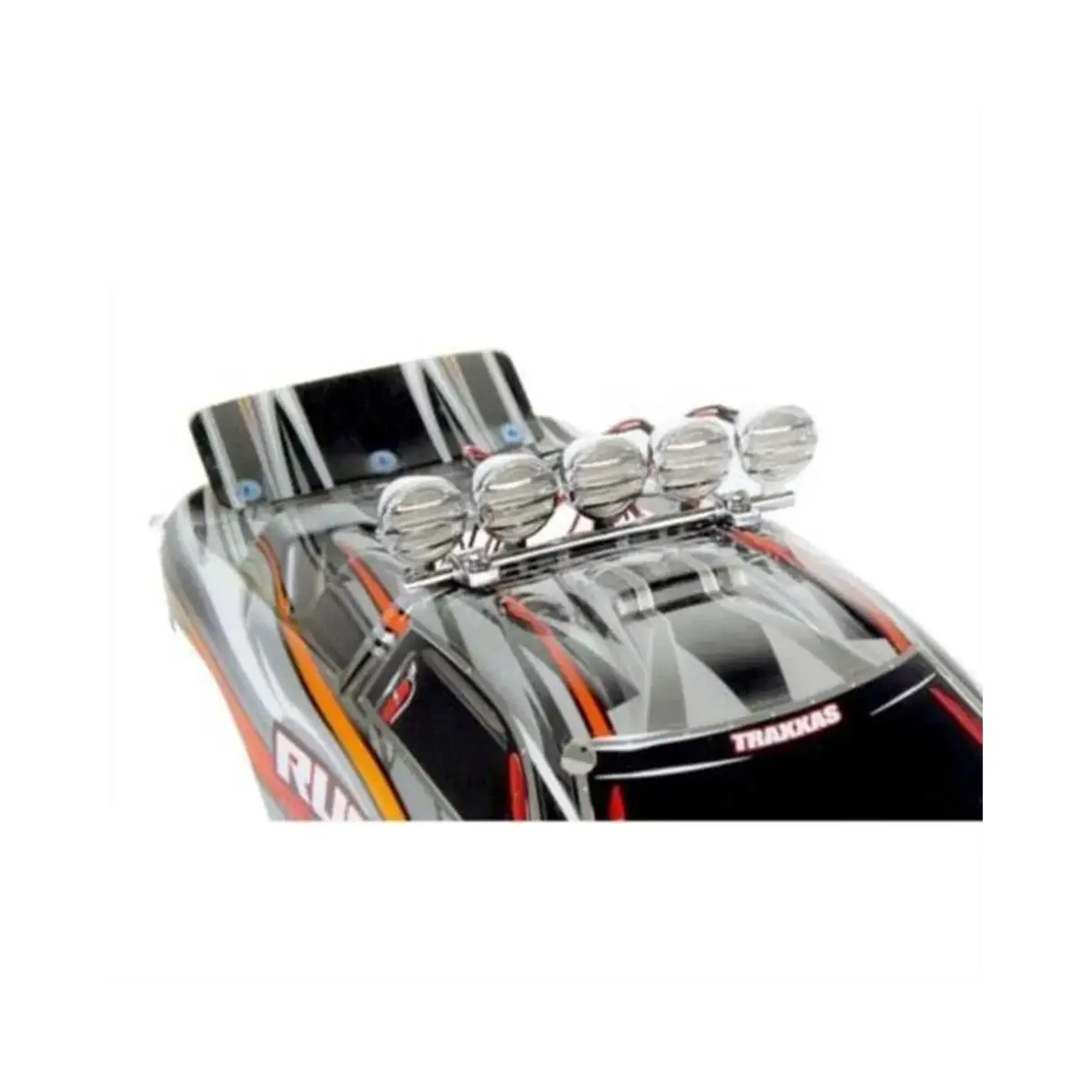 Lectron Pro CSDLEDBARCHM Common Sense RC 1/10 Crawler LED Light Bar Set - Chrome