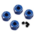 VFD0304-0002 V-Force Designs Team Associated 12mm Hex Adapters (Blue) (4) (8.5mm)